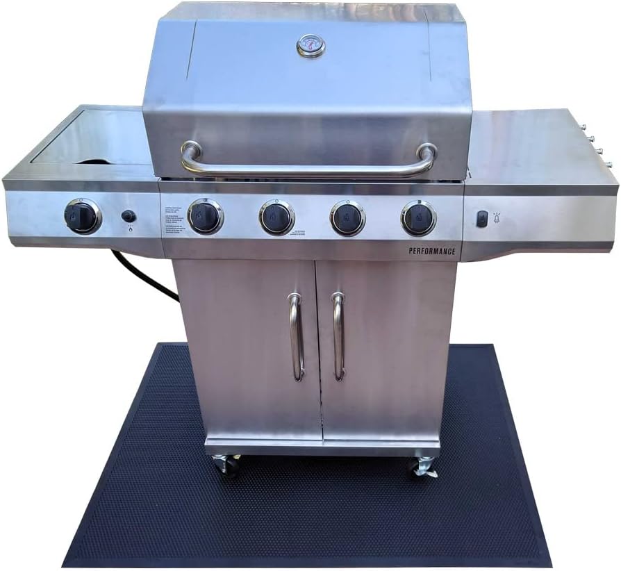 Goodyear Rubber BBQ Grill Mat, 5mm x 56