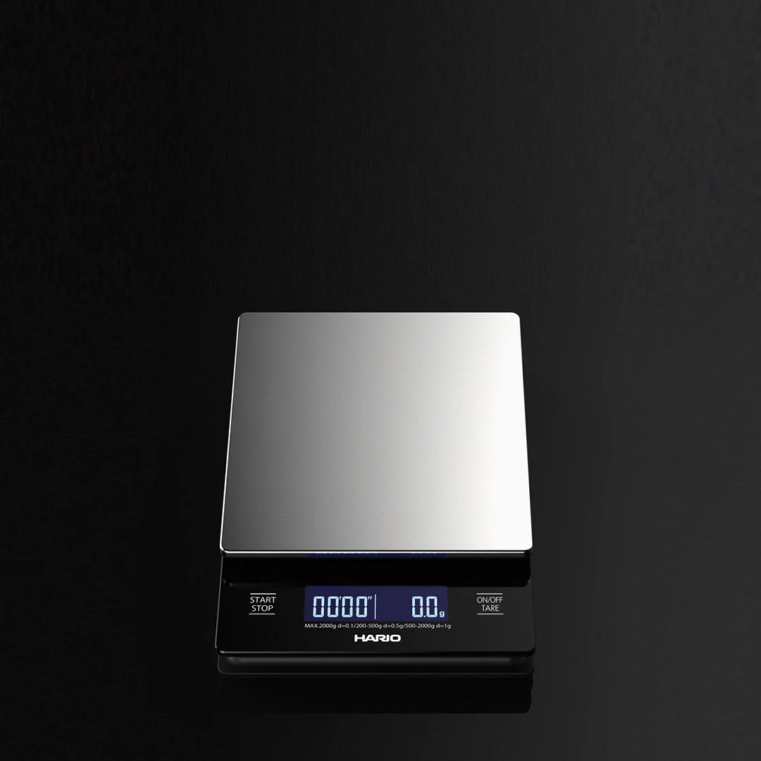 Hario V60 Drip Coffee Scale - Stainless Steel
