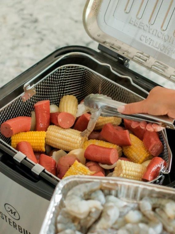 2024 Masterbuilt 10 Liter XL Electric Fryer, Boiler, Steamer in Silver