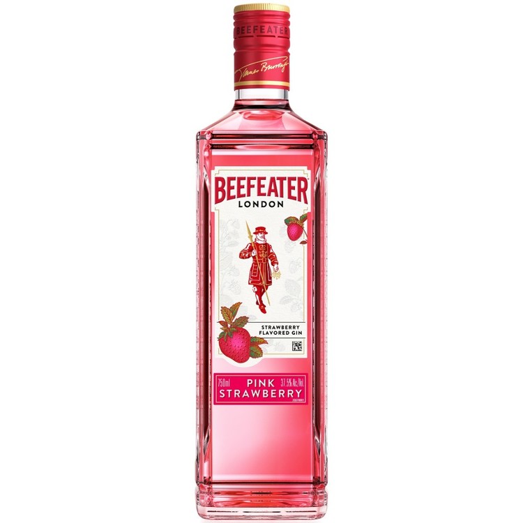 2024 Beefeater Strawberry Flavored Gin Pink