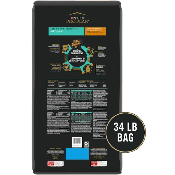 Purina Pro Plan Focus Chicken & Rice Formula Dry Puppy Food 34 lbs.