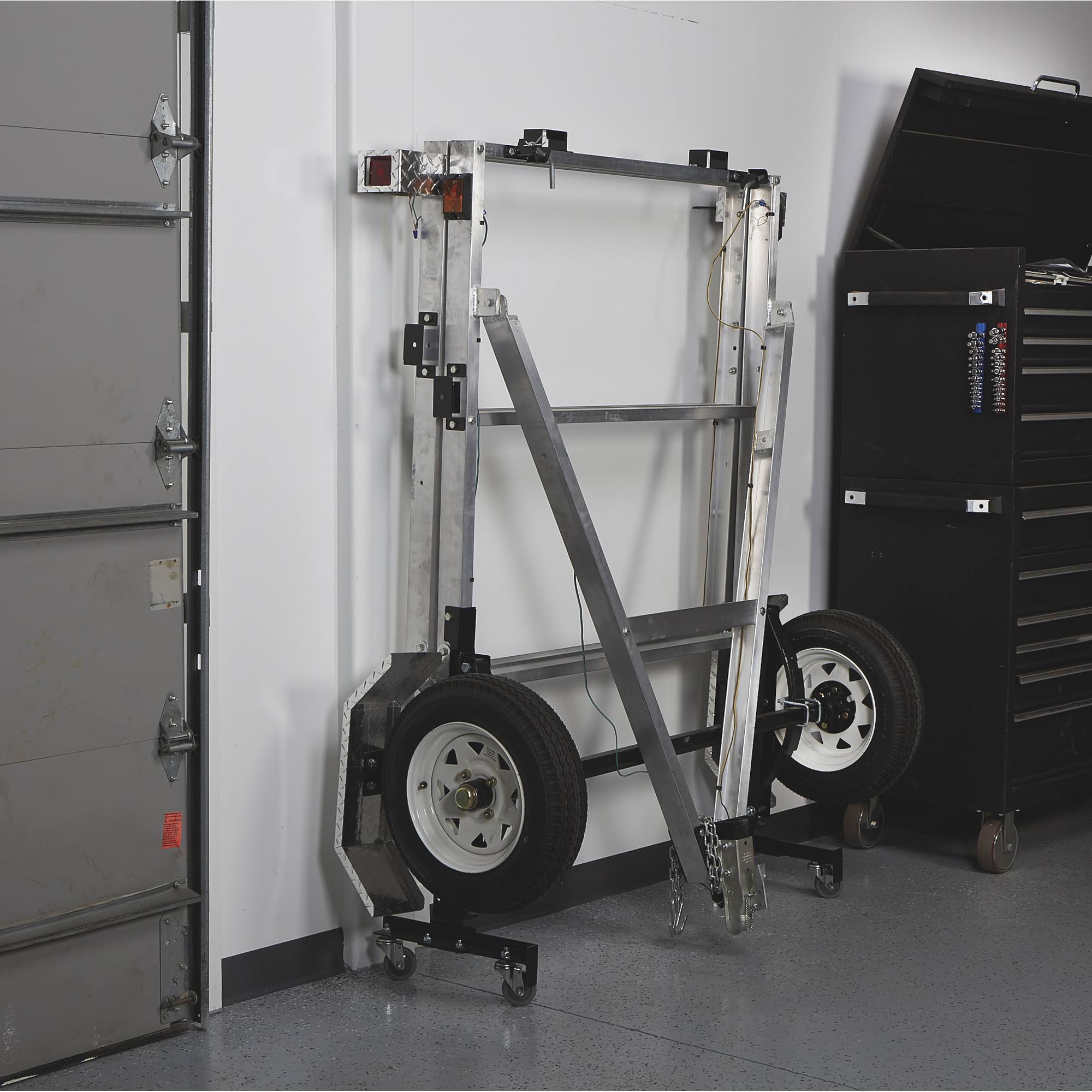 Ultra-Tow 4ft. x 8ft. Folding Aluminum Utility Trailer Kit-1170Lb. Load Capacity 3806S109