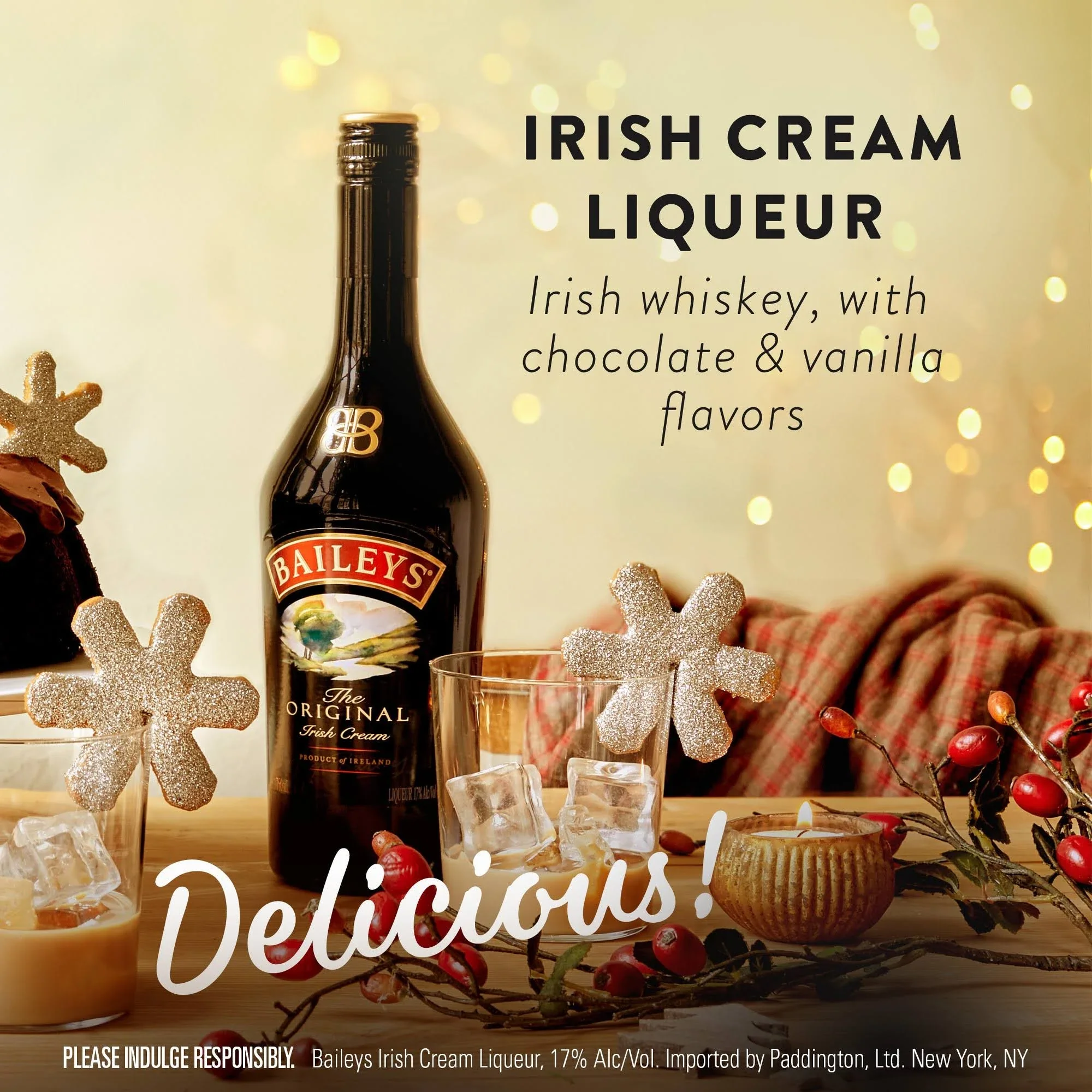 Baileys Liqueur, The Original, Irish Cream - 750 ml