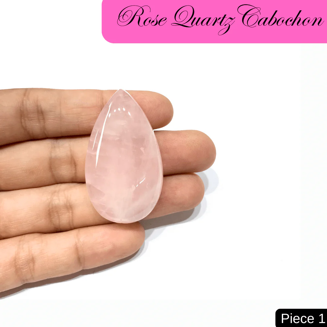 Rose Quartz Cabochons