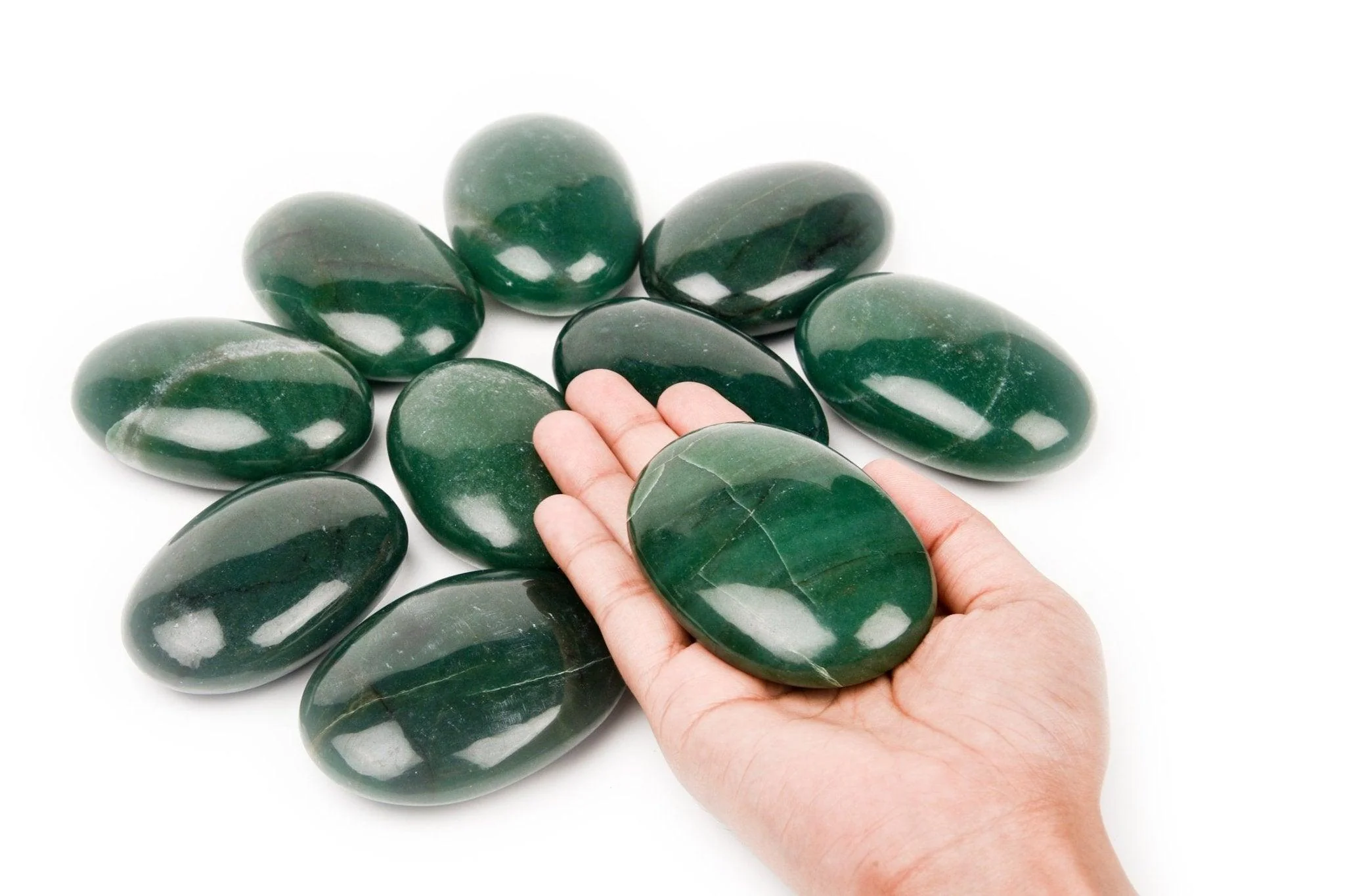 Dark Green Aventurine Palmstone