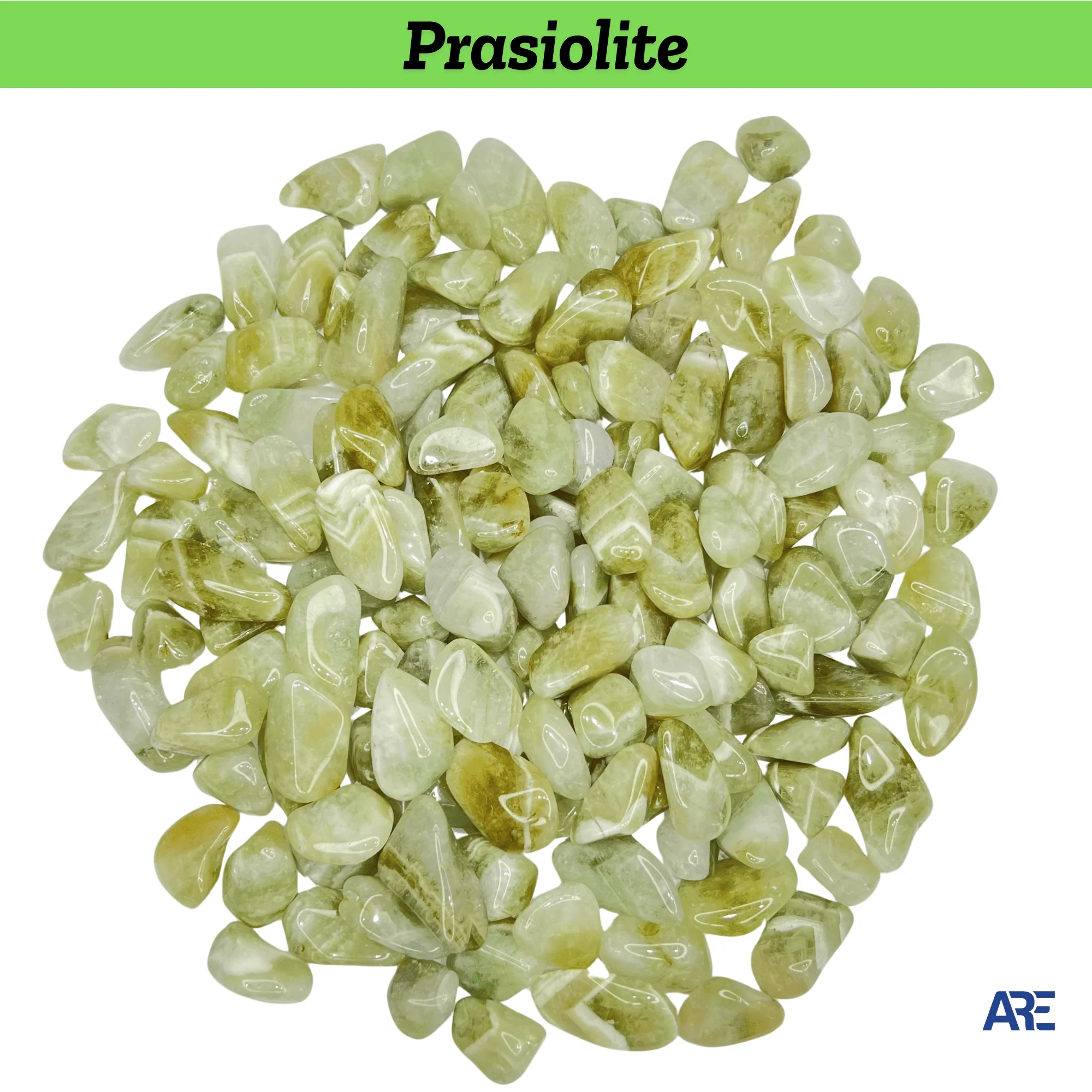 Prasiolite Tumbled Stone