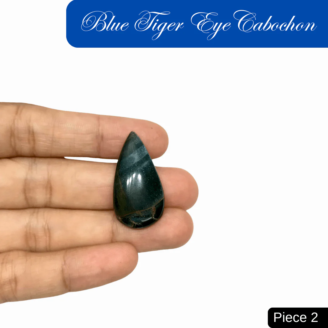 Blue Tiger Eye Cabochons