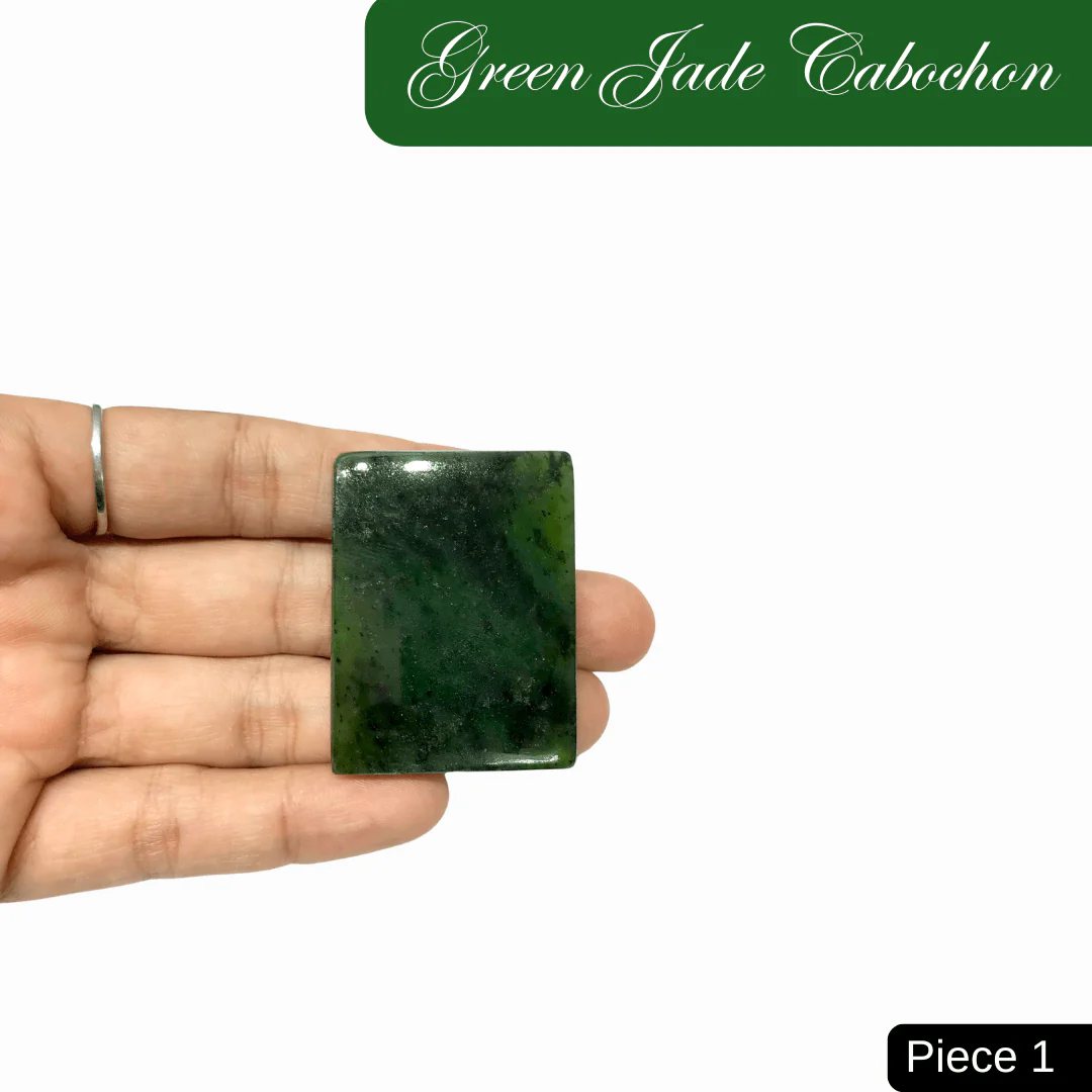 Green Jade Cabochons
