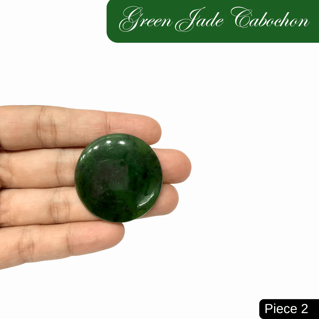 Green Jade Cabochons