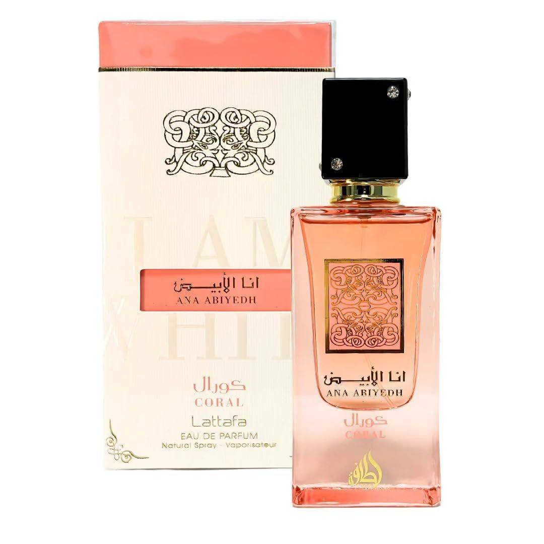 The Factory Wholesales High-quality Coral Women's Lucky Color Perfume, with Long-lasting Fragrance, Suitable for Daily Use.