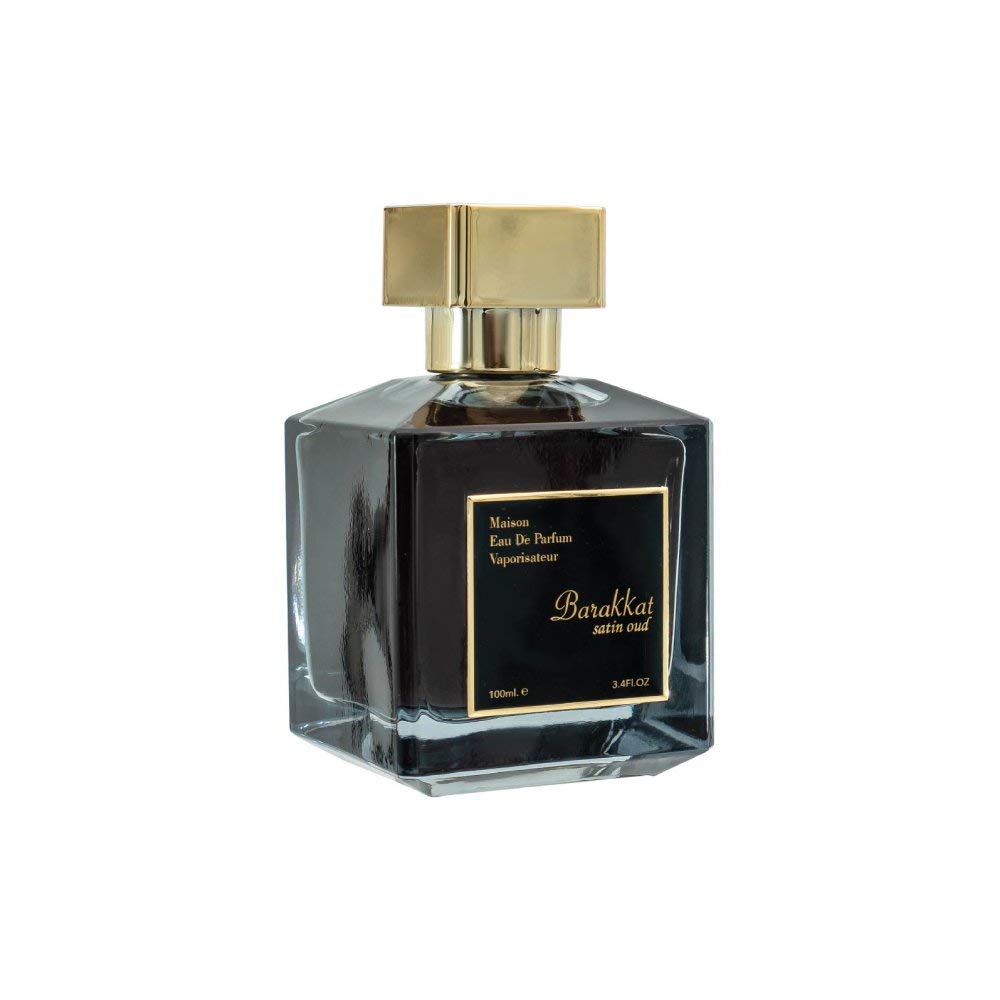 Youshah Perfume Maison Barakkat Satin Oud by Fragrance World Unisex - 3.4 fl oz EDP Spray