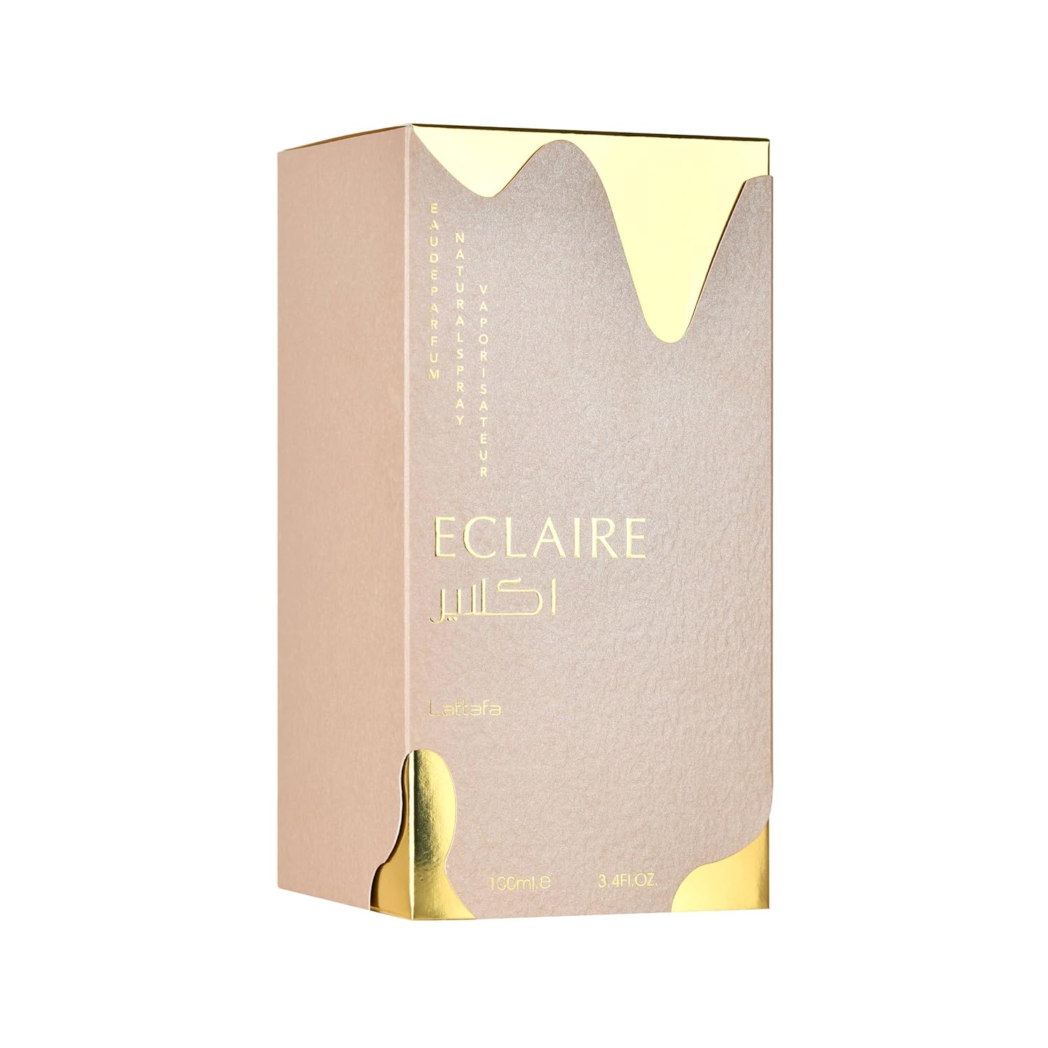 Lattafa Elaire - Vanilla, caramel, sweet, floral - Eau de toilette with long-lasting fragrance, 3.4 oz/100 ml