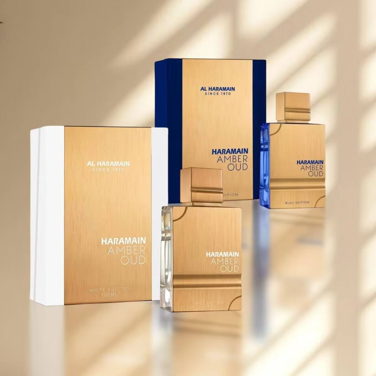 Al Haramain Luxury Arabian Men's 100ml Body Perfume Cross-Border Hit Gold Amber Oud Middle Eastern Style Lemon Milk Fragrances