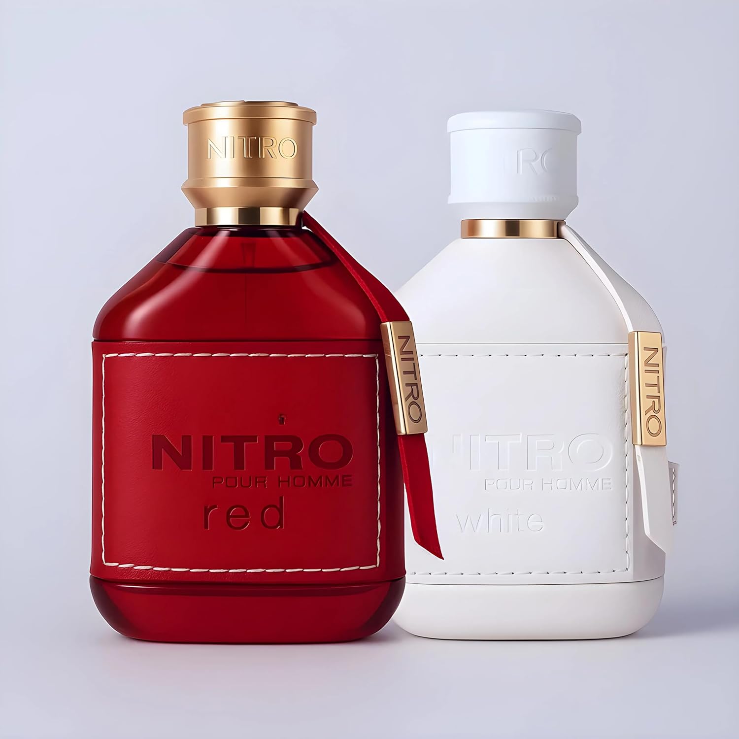 Dumont Nitro Red and White Combo Eau de Toilette Set, 3.6 Fluid Ounces