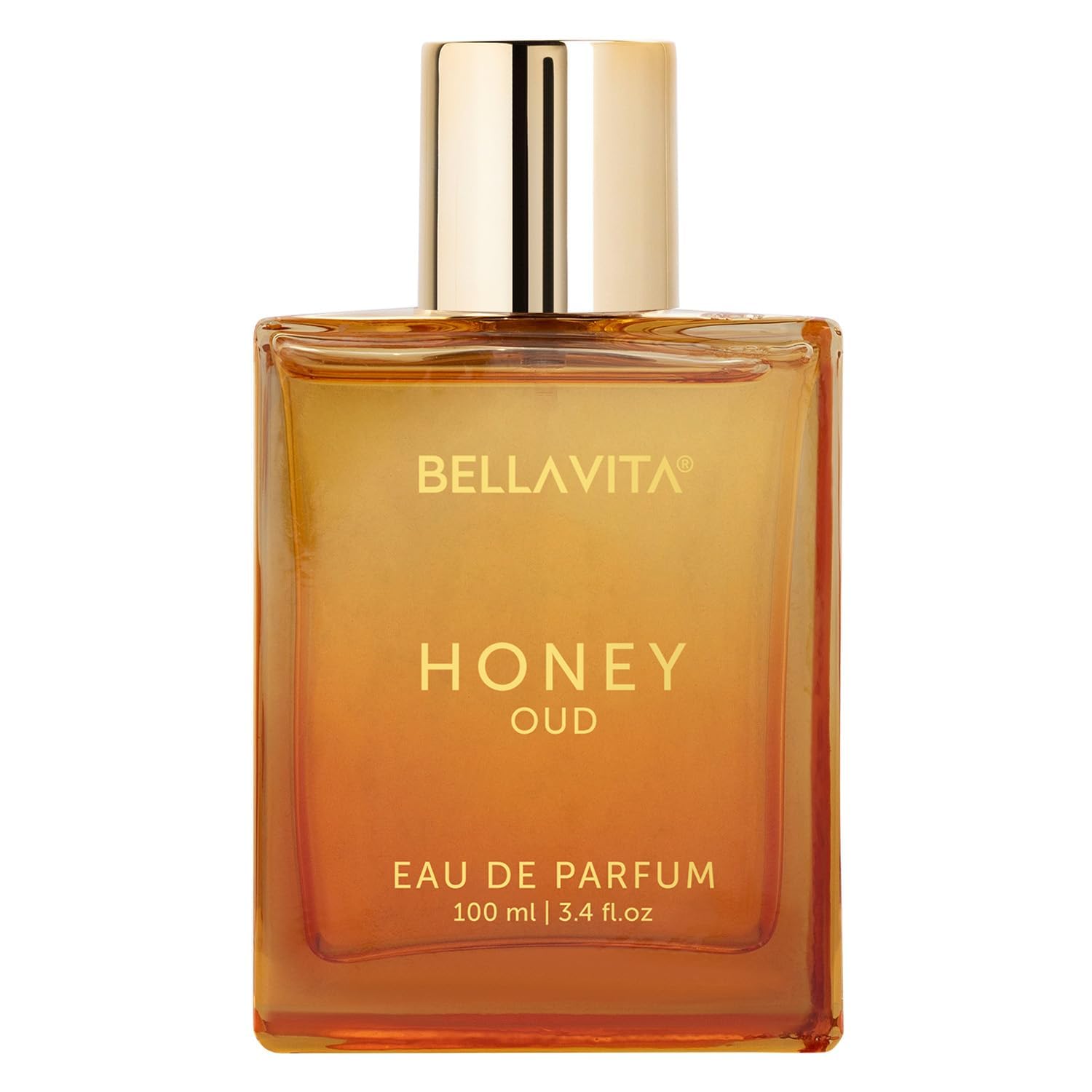 Bella;Vita Luxurious Honey Original Eau de Parfum for Women, Bergamot, Patchouli, Vanilla | Premium, long-lasting sweet and spicy fragrance for men and women 100 ml