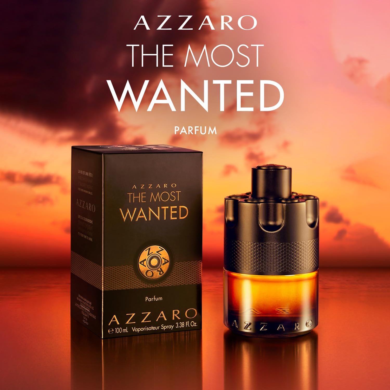 Azzaro The Most Wanted Parfum - Powerful Men's Cologne - Spicy and alluring fragrance perfect for date night - Long-lasting wear - Irresistible luxury men's fragrance
