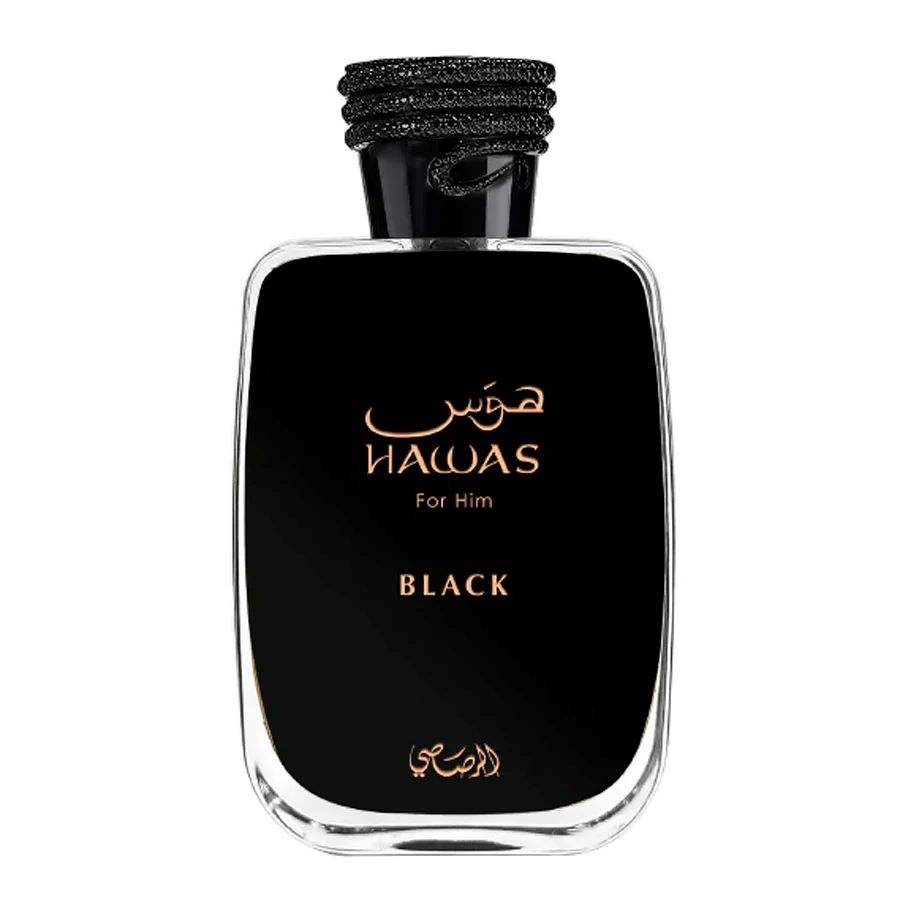 Perfume Havas Black 100 ml by Rasasi Original Dubai Arabian Long-lasting Perfume for Men