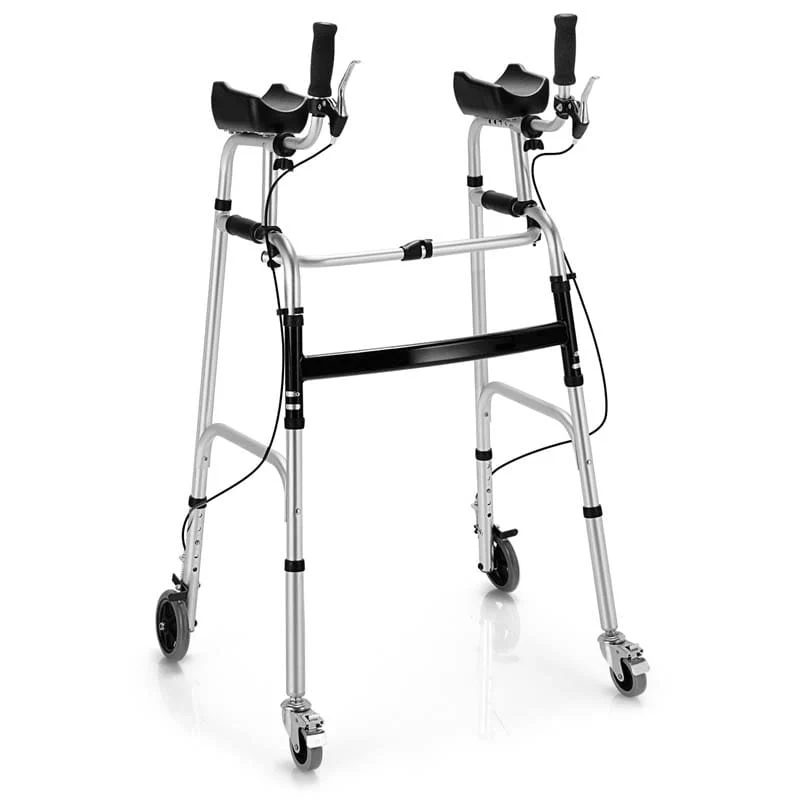 Foldable Standard Walker with 5