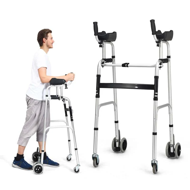 Foldable Standard Walker with 5