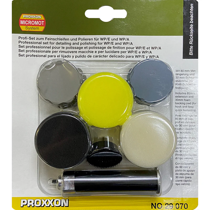 Professional set for detailing and polishing for WP/E and WP/A 29070