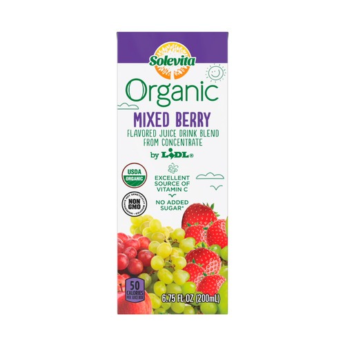 Solevita Bio-Beerensaft im praktischen Tetra Pak