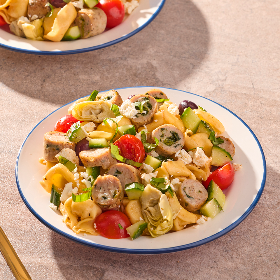 Griechischer Tortellini-Salat – Frischer Genuss mit Liplde