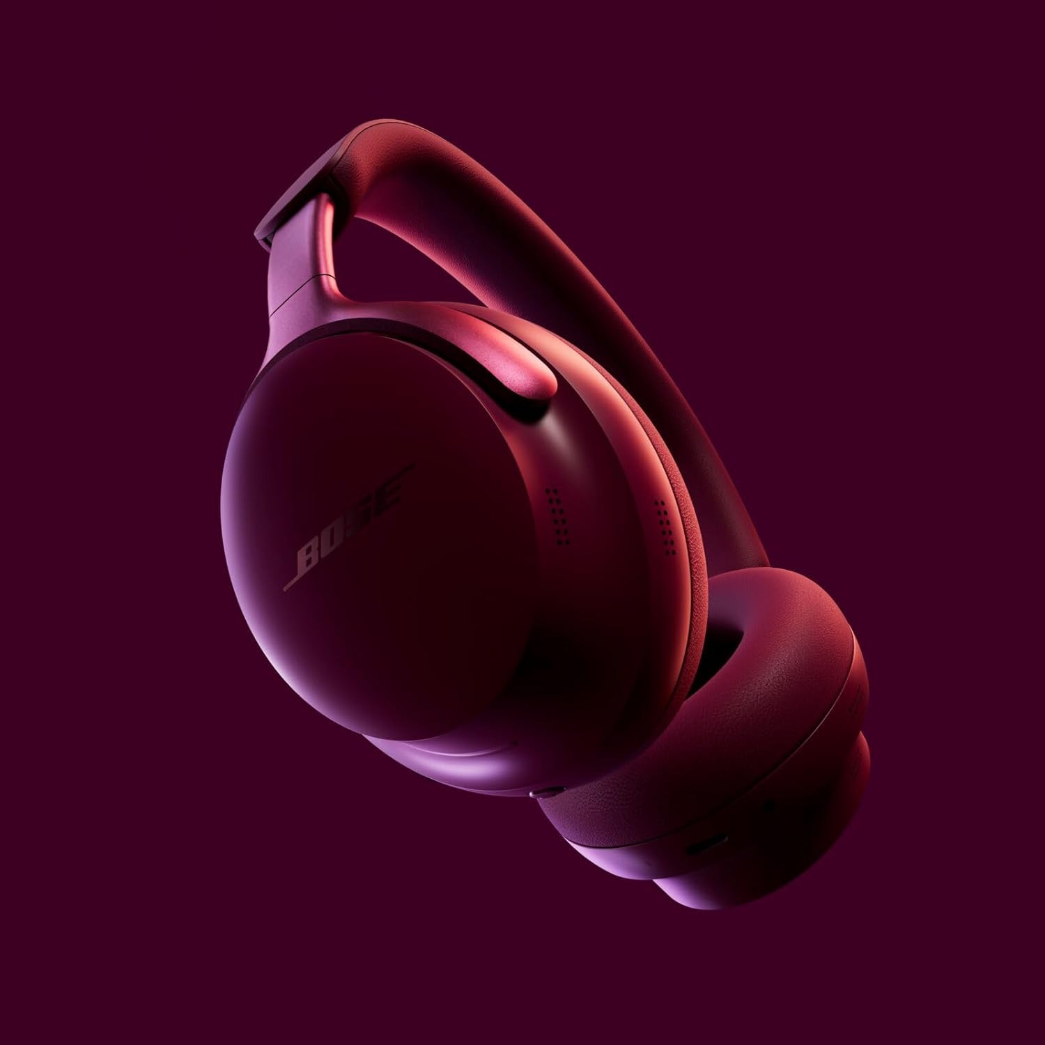 Bose QuietComfort Ultra Słuchawki bezprzewodowe z redukcją szumów i dźwiękiem przestrzennym, słuchawki nauszne z mikrofonem, do 24 godzin pracy na akumulatorze, Czarny