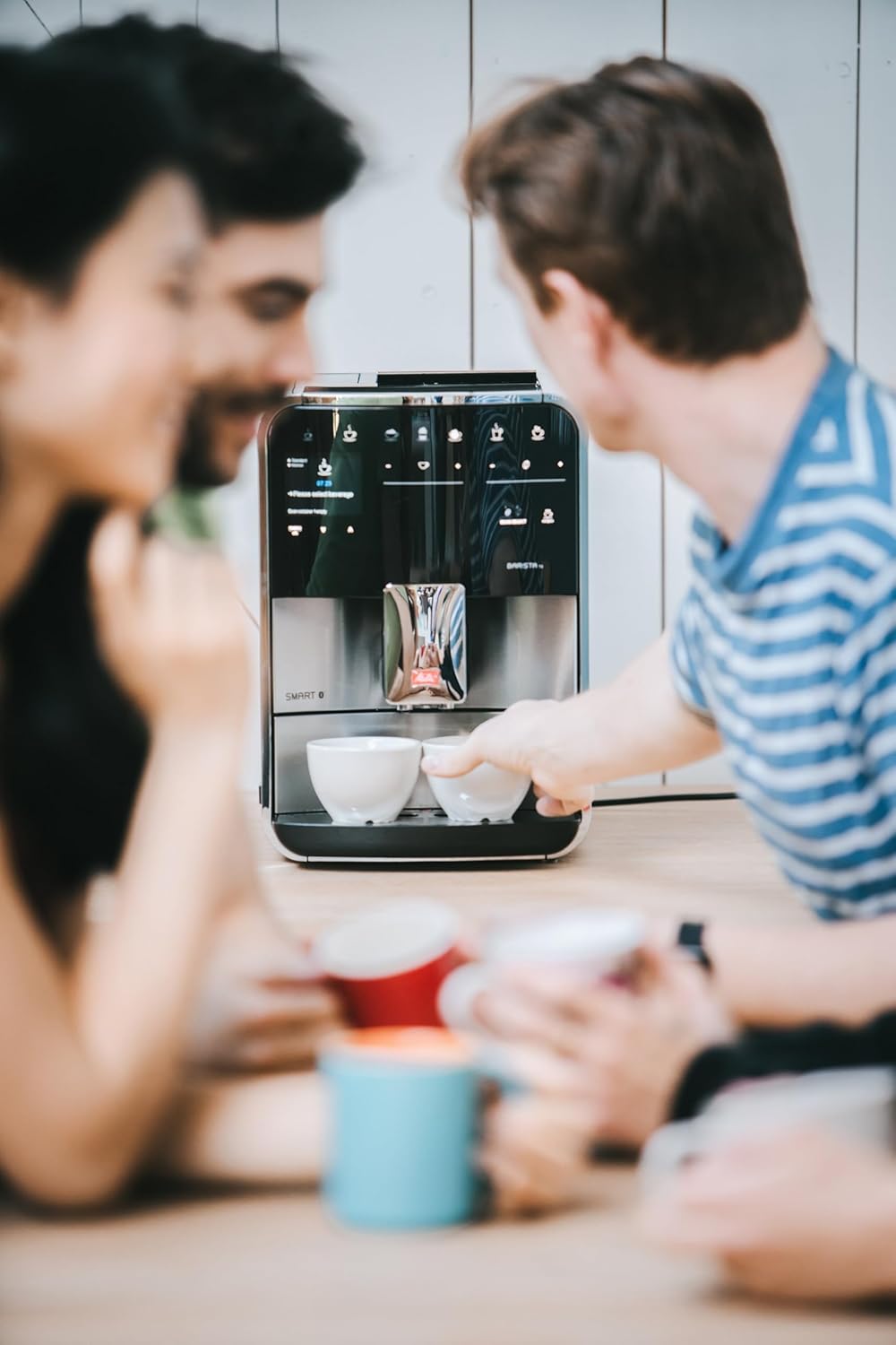 Melitta F85/0-102 Automatyczny Ekspres do Kawy, Tworzywo Sztuczne, Stal Nierdzewna, 1450 W, 1,8 L, Czarny
