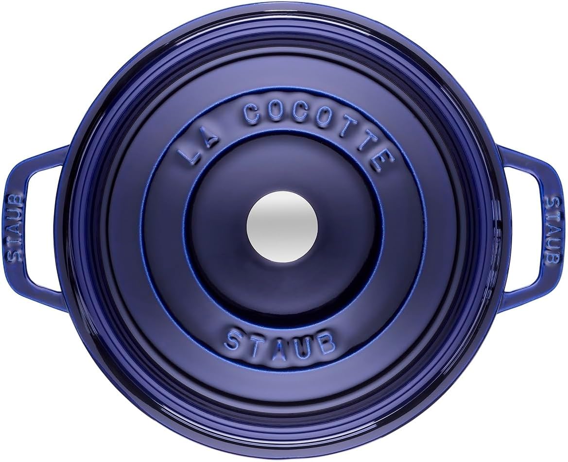 STAUB Garnek żeliwny, okrągły 28 cm, 6,7 L, Czarny