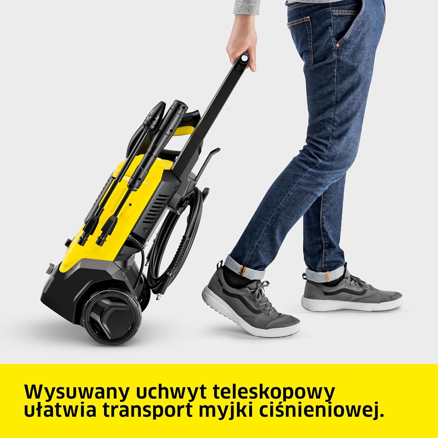 Kärcher myjka ciśnieniowa K 4 Power Control Flex Home, 130 bar, 420 l/h, powierzchnia: 30 m²/h, filtr wody, waga: 11,5 kg, pistolet ciśnieniowy, lanca rotacyjna, dysza strumieniowa, zestaw domowy