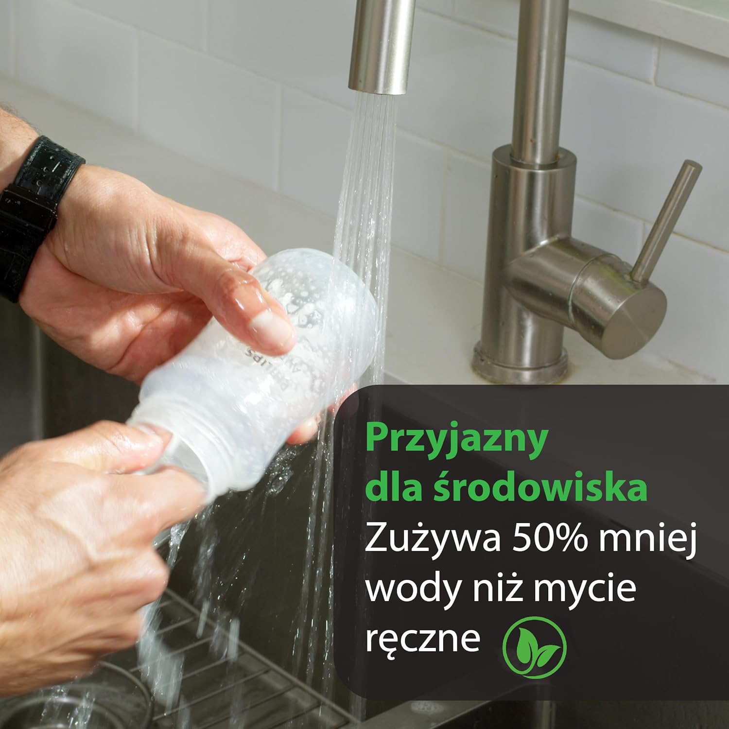 Baby Brezza Myjka do butelek Pro – środek do czyszczenia butelek dla niemowląt 3 w 1; mycie, sterylizacja, suszenie – uniwersalne czyszczenie wszystkich butelek: tworzywo sztuczne + szkło + smoczek