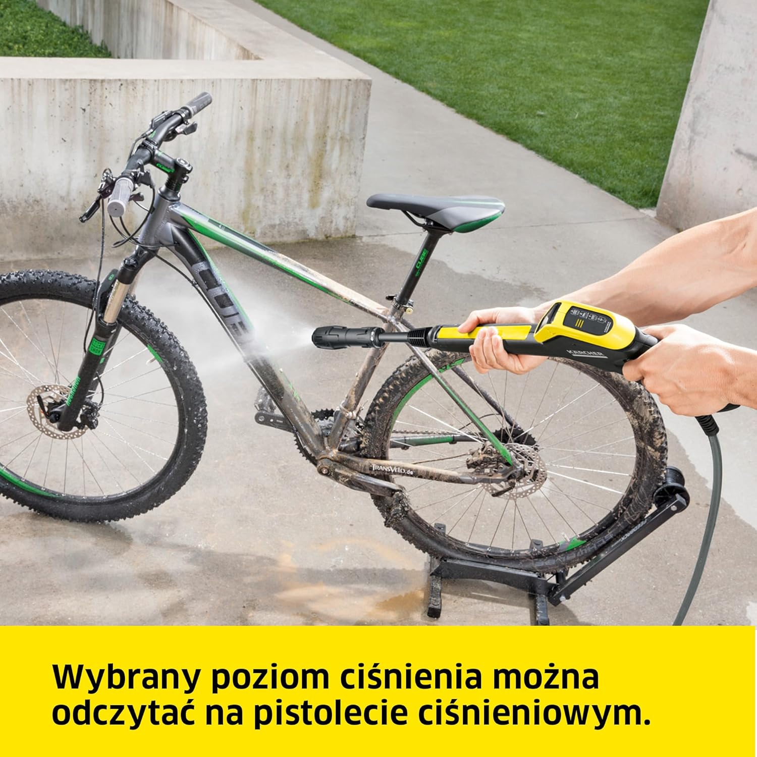 Kärcher myjka ciśnieniowa K 4 Power Control Flex Home, 130 bar, 420 l/h, powierzchnia: 30 m²/h, filtr wody, waga: 11,5 kg, pistolet ciśnieniowy, lanca rotacyjna, dysza strumieniowa, zestaw domowy