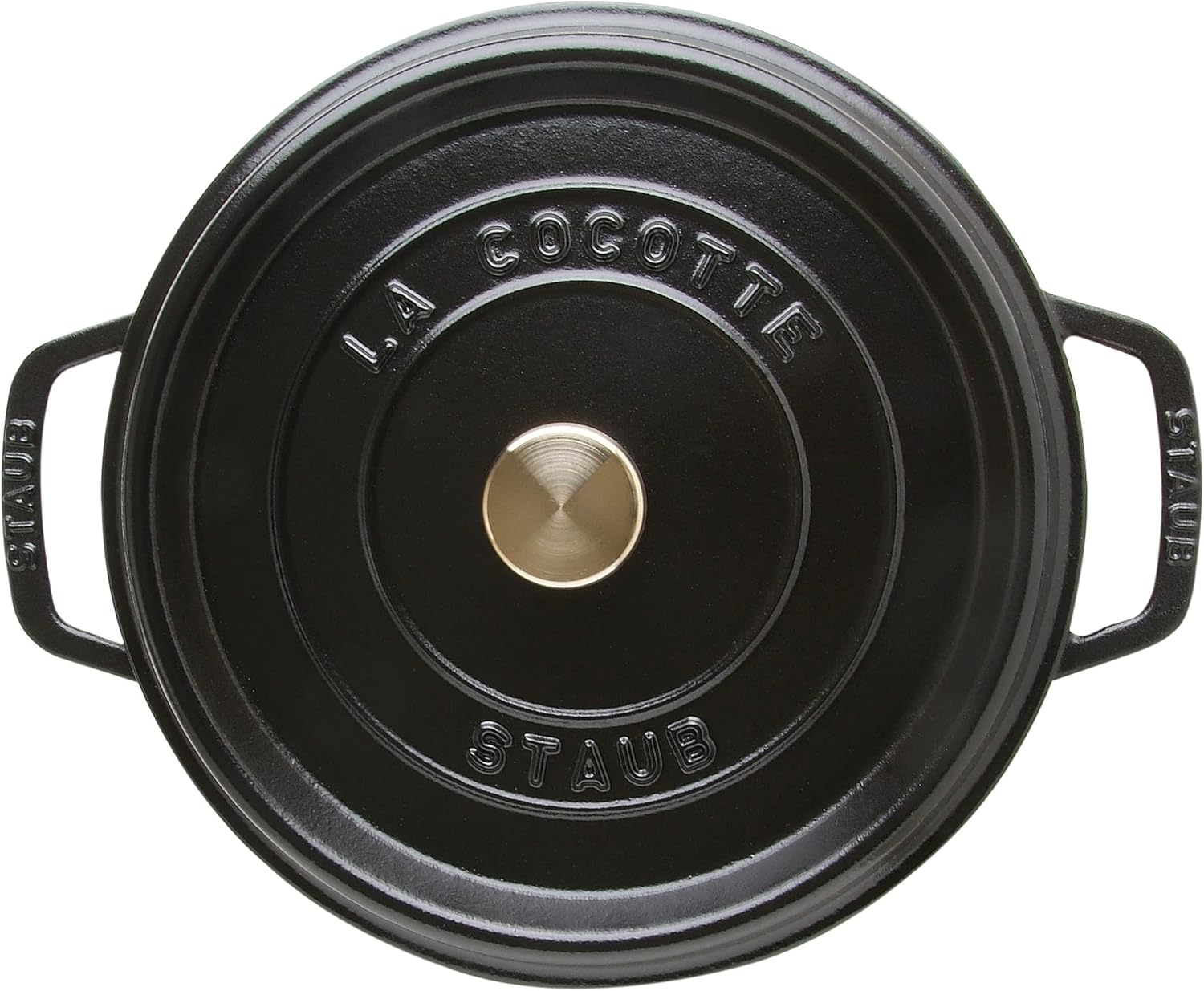 STAUB Garnek żeliwny, okrągły 28 cm, 6,7 L, Czarny