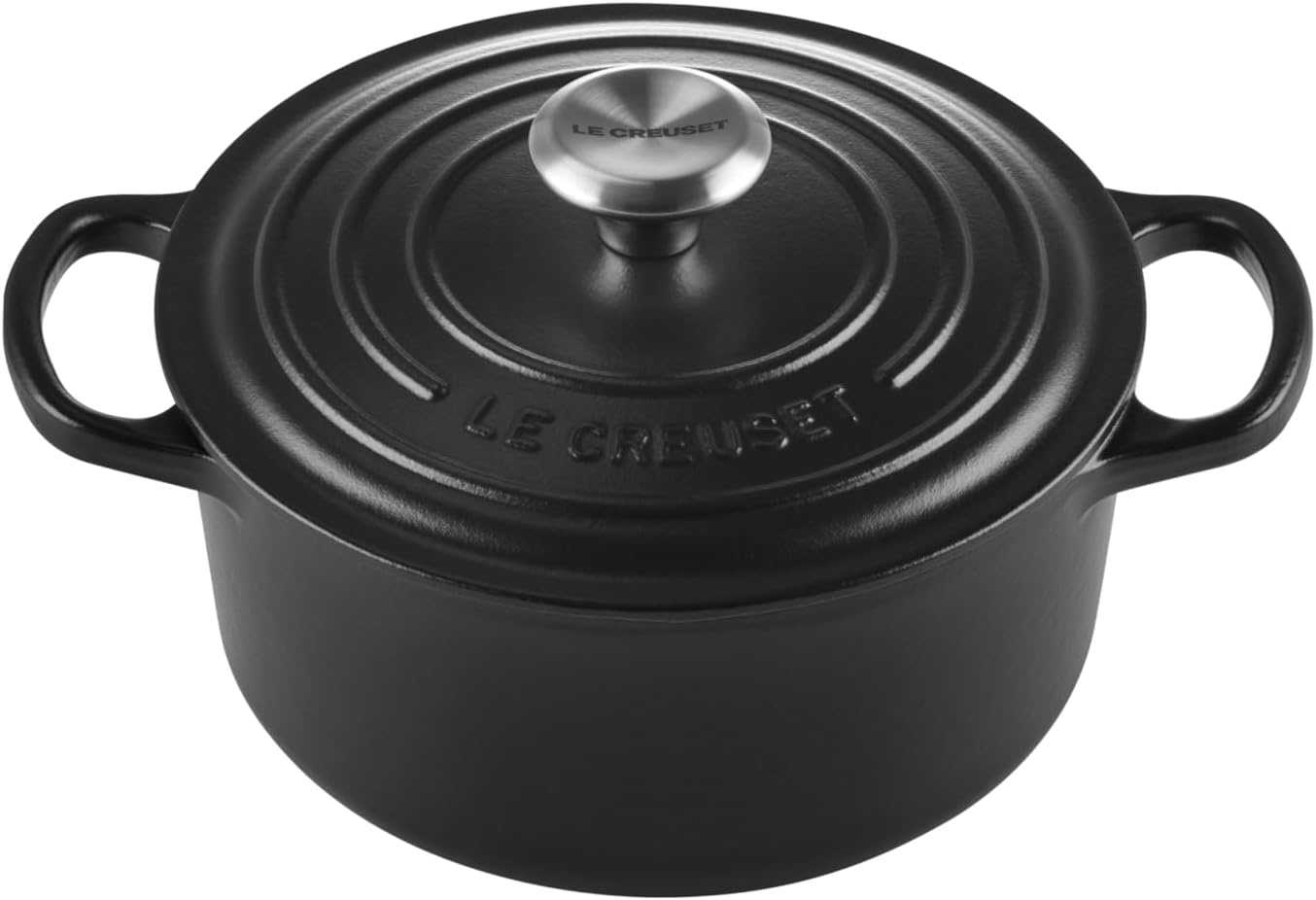 Le Creuset Signature żeliwne naczynie do pieczenia z pokrywką, Ø 26 cm, okrągłe, nadaje się do wszystkich rodzajów kuchenek i kuchenek indukcyjnych, pojemność: 5,3 l, 5,135 kg, kolor czerwony