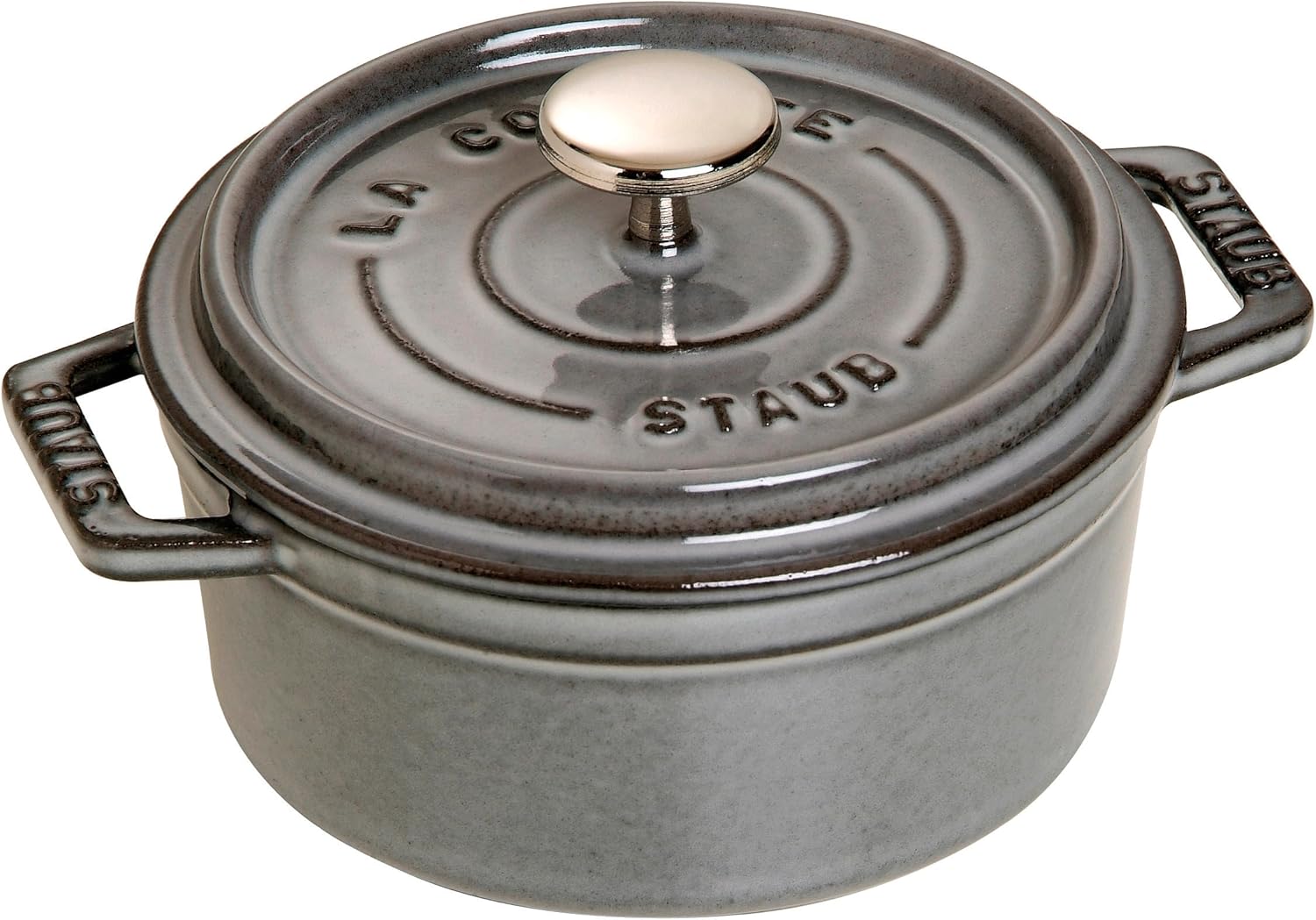 STAUB Garnek żeliwny, okrągły 28 cm, 6,7 L, Czarny