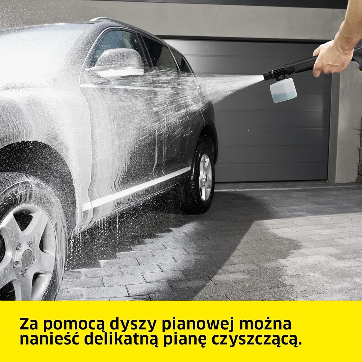 Kärcher myjka ciśnieniowa K 4 Power Control Flex Home, 130 bar, 420 l/h, powierzchnia: 30 m²/h, filtr wody, waga: 11,5 kg, pistolet ciśnieniowy, lanca rotacyjna, dysza strumieniowa, zestaw domowy