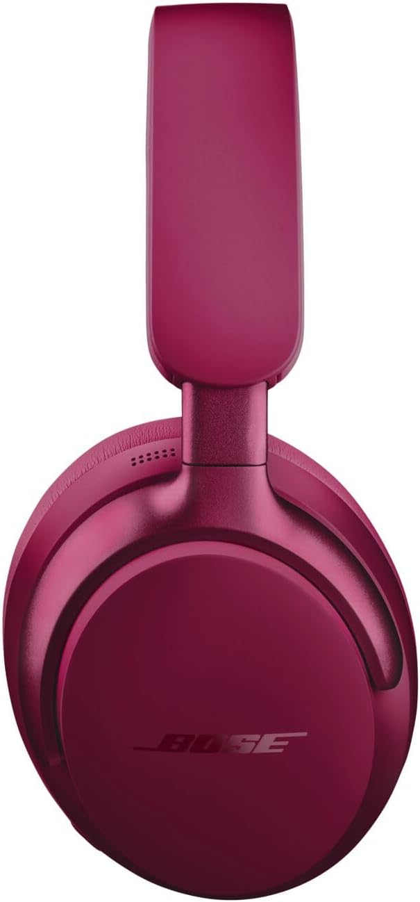 Bose QuietComfort Ultra Słuchawki bezprzewodowe z redukcją szumów i dźwiękiem przestrzennym, słuchawki nauszne z mikrofonem, do 24 godzin pracy na akumulatorze, Czarny