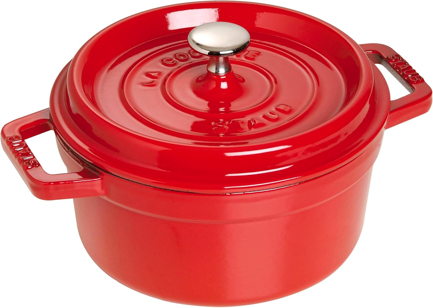 STAUB Garnek żeliwny, okrągły 28 cm, 6,7 L, Czarny