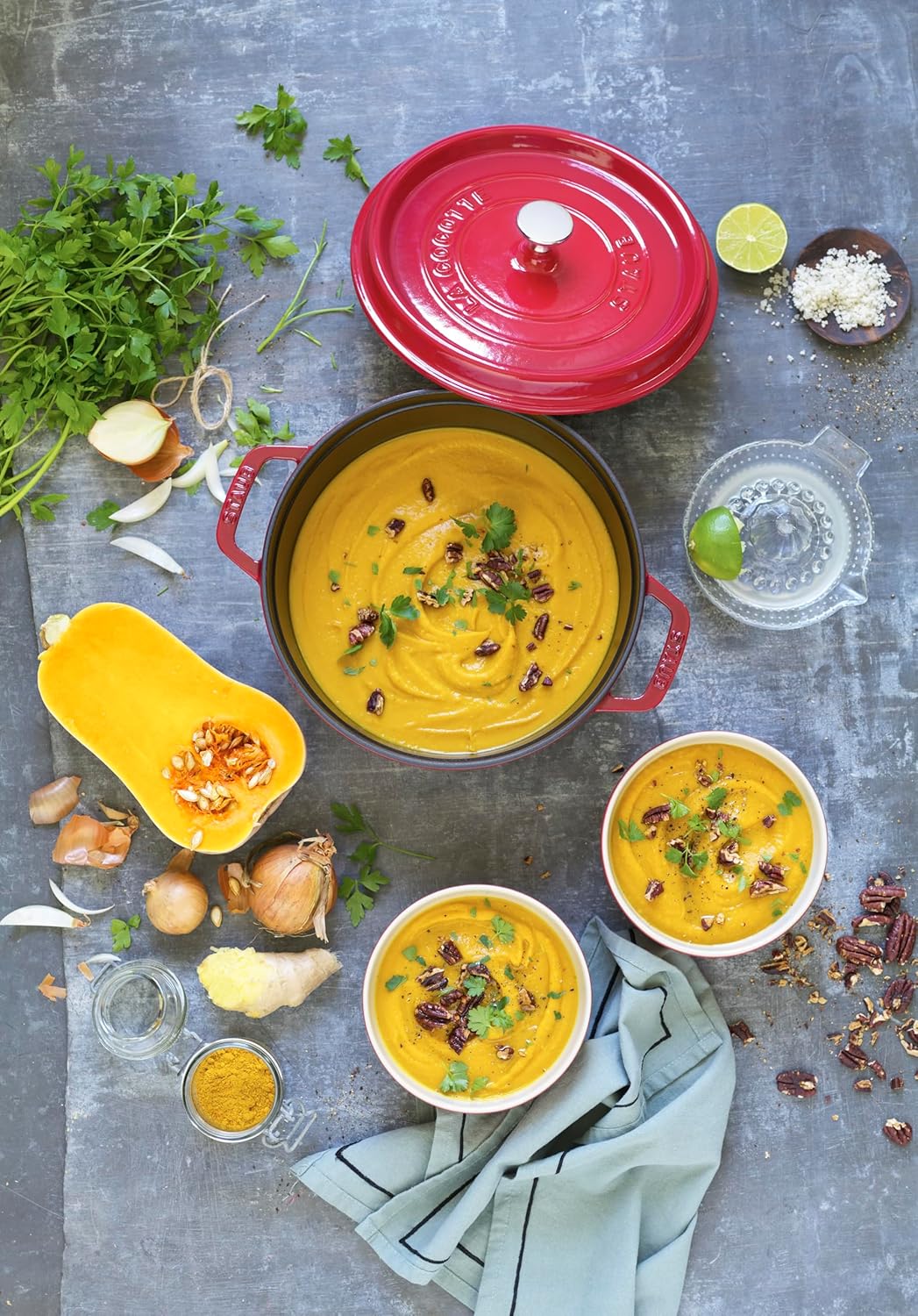 STAUB Garnek żeliwny, okrągły 28 cm, 6,7 L, Czarny