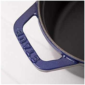 STAUB Garnek żeliwny, okrągły 28 cm, 6,7 L, Czarny
