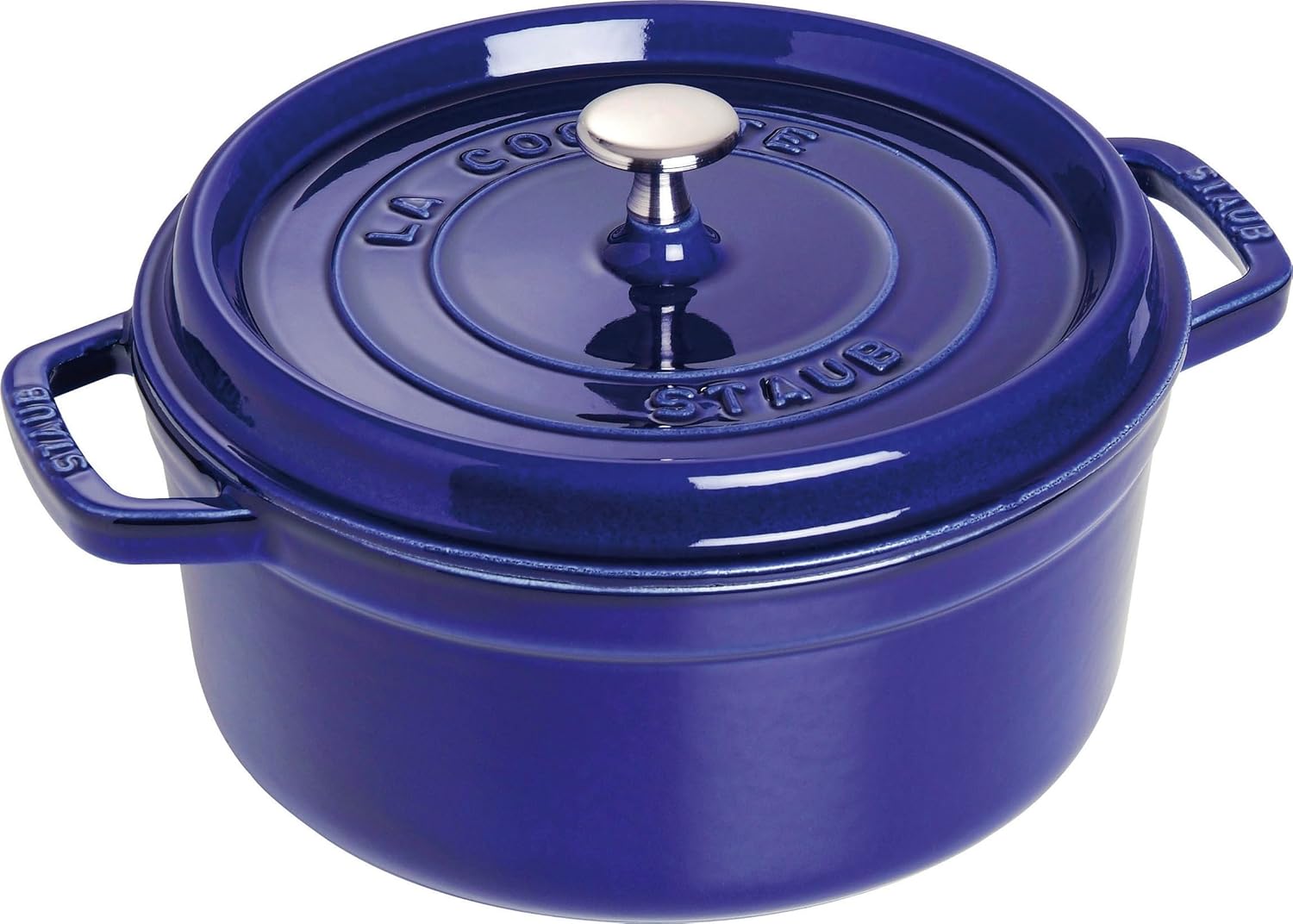 STAUB Garnek żeliwny, okrągły 28 cm, 6,7 L, Czarny