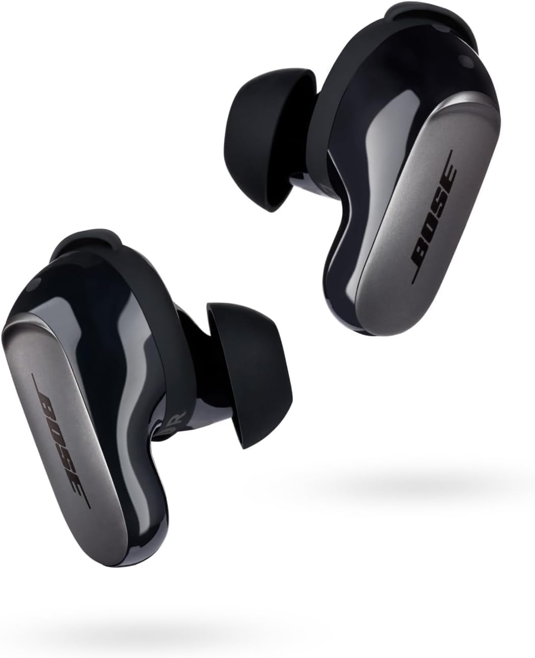 Bose QuietComfort Ultra bezprzewodowe słuchawki douszne Bluetooth, wireless z redukcją szumów, dźwiękiem przestrzennym i światowej klasy systemem redukcji hałasu, Czarny