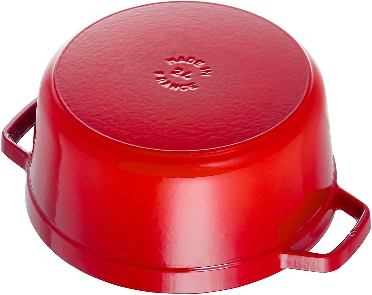 STAUB Garnek żeliwny, okrągły 28 cm, 6,7 L, Czarny