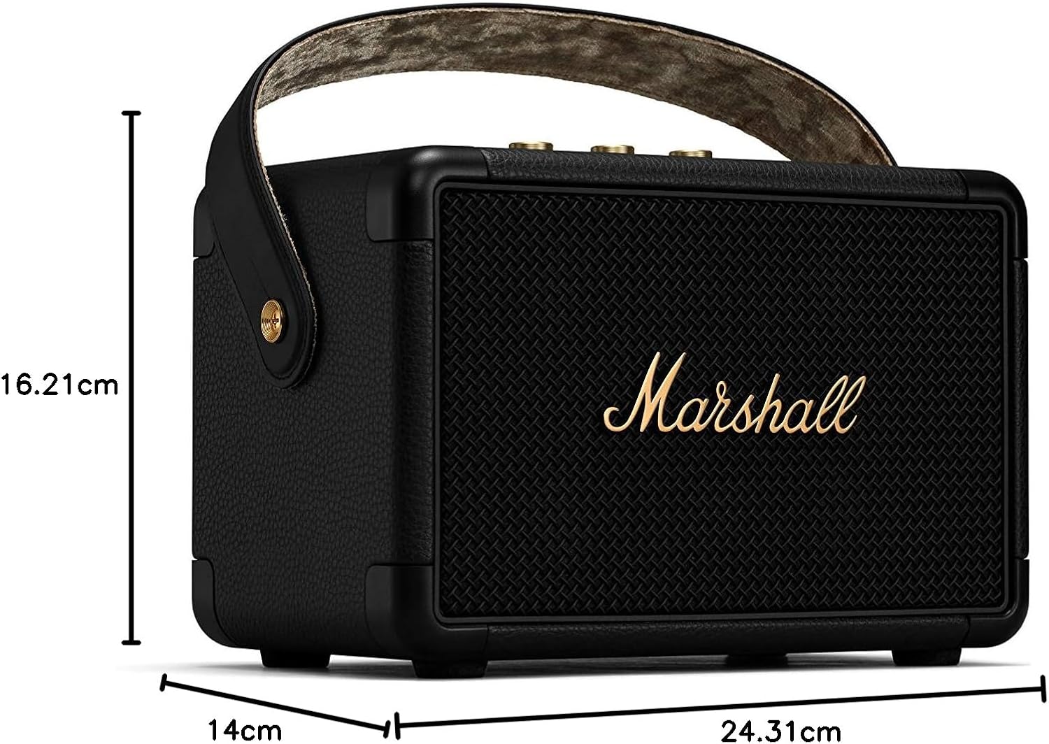Marshall Kilburn Ii 1005923 Głośnik Bluetooth, Czarny, 8 W, 2,5 kg