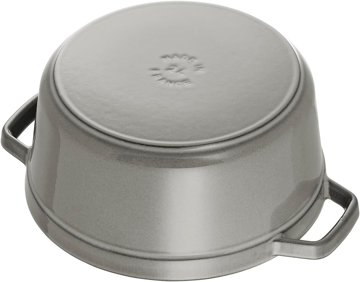 STAUB Garnek żeliwny, okrągły 28 cm, 6,7 L, Czarny