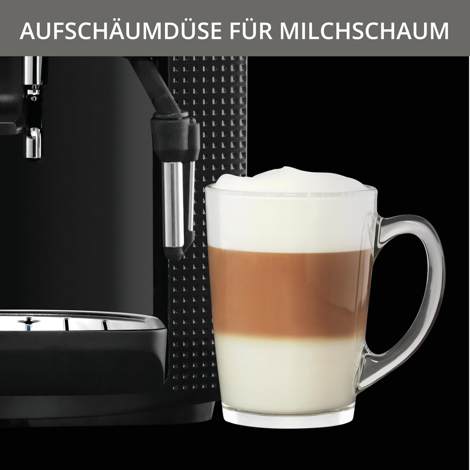 Krups Arabica Picto Ea8105 Ekspres do Kawy, Biały/Czarny, 1450 WW 230 VV