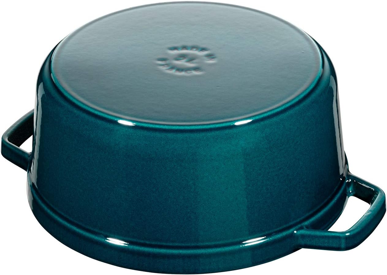 STAUB Garnek żeliwny, okrągły 28 cm, 6,7 L, Czarny