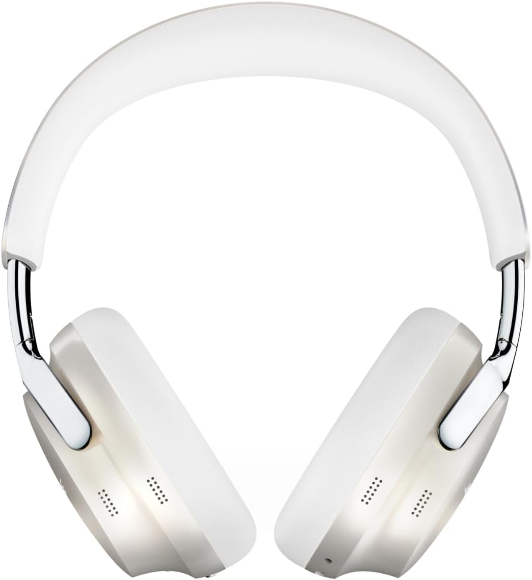 Bose QuietComfort Ultra Słuchawki bezprzewodowe z redukcją szumów i dźwiękiem przestrzennym, słuchawki nauszne z mikrofonem, do 24 godzin pracy na akumulatorze, Czarny