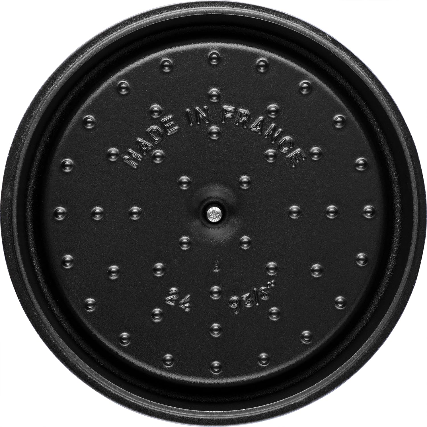 STAUB Garnek żeliwny, okrągły 28 cm, 6,7 L, Czarny