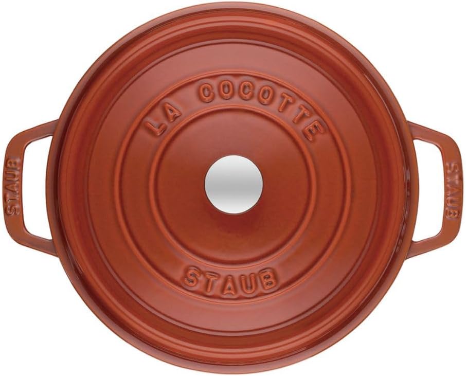 STAUB Garnek żeliwny, okrągły 28 cm, 6,7 L, Czarny